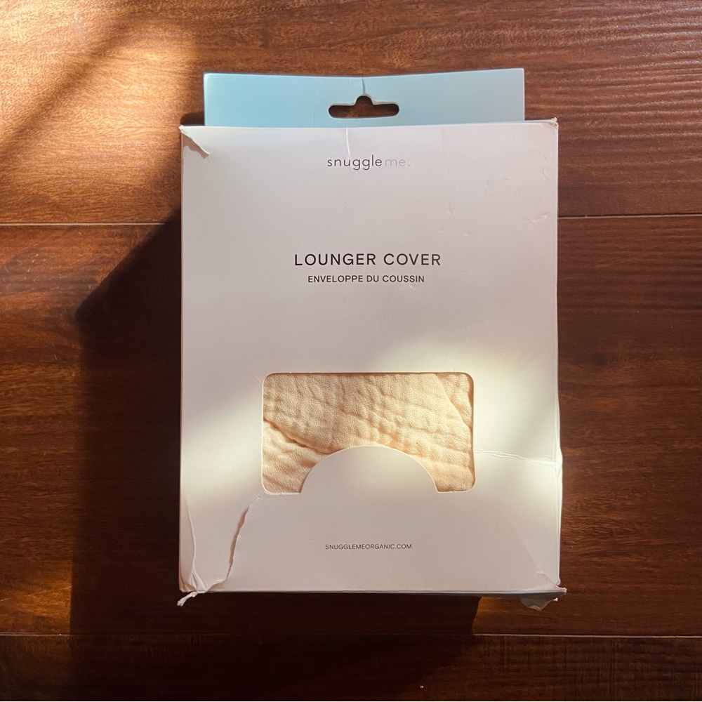 NEW Snuggle Me Muslin Lounger Cover